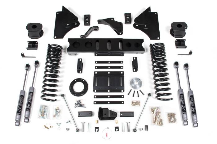 BDS Suspension - BDS Suspension Built to outperform, BDS Suspension engineered a 5.5-inch lift kit with 4-Link conversion for your 2014-2018 RAM 2500 gas powered truck that will surely impress. Works on factory air ride trucks only. Designed to improve stance, performa