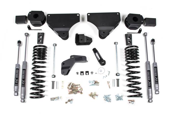 BDS Suspension - BDS Suspension Improve the ride and style of your 2014-2018 RAM 2500 diesel truck, equipped with factory rear air ride, with this 4-inch lift kit from BDS Suspension. Designed to improve stance, performance, and capability, this kit includes everything