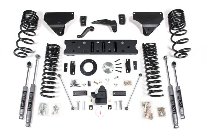 BDS Suspension - BDS Suspension Take your 2014-2018 RAM 2500 Power Wagon to the next level with this 4-inch lift kit from BDS Suspension. Designed to improve stance, performance, and capability, this kit includes everything necessary to set your truck up right with cle
