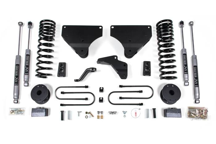 BDS Suspension - BDS Suspension Improve the ride and style of your 2013-2018 RAM 3500 diesel powered truck equipped with factory rear air ride by installing this 4-inch lift kit from BDS Suspension. Designed to improve stance, performance, and capability, this kit incl