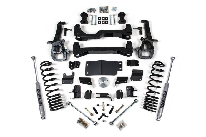 BDS Suspension - BDS Suspension BDS steps up the performance and capability of the 2019-2024 RAM 1500 trucks with a 4-inch suspension lift kit. Designed to improve stance, performance, and capability, this kit includes everything necessary to set your truck up right wi