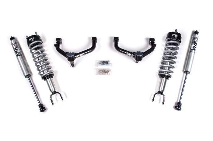 BDS Suspension - BDS Suspension Level out your 2019-2026 RAM 1500 4WD truck and improve the ride with this 2-inch leveling kit featuring FOX 2.0 coil-over shocks from BDS Suspension. Designed to improve stance, performance, and capability, this kit includes everything