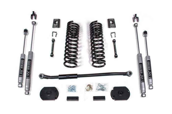 BDS Suspension - BDS Suspension Level out and take your RAM 2500 Power Wagon truck with this 2-inch lift kit from BDS Suspension. Designed to improve stance, performance, and capability, this kit includes everything necessary to set your truck up right with clearance f