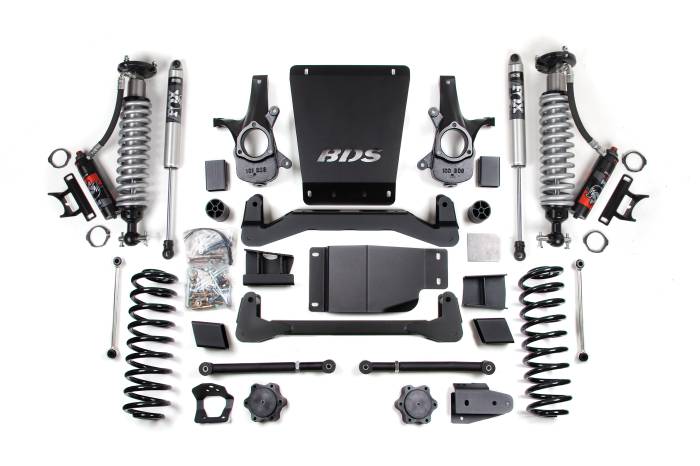 BDS Suspension - BDS Suspension Take your 2007-2014 Chevy Avalanche, Suburban, or Tahoe and GMC Yukon 1500 to new heights with a BDS 6-inch lift kit. Designed to improve stance, performance, and capability, this kit includes everything necessary to set your truck up ri