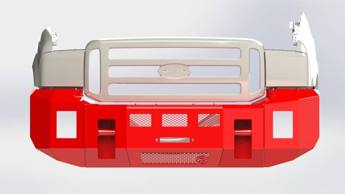Kelderman - 2005-2007 Ford Super Duty Alpha Series Front Bumper
