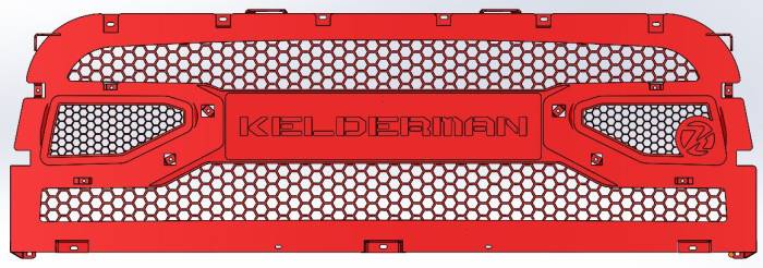 Kelderman - 2010-2018 Ram 2500/3500 Alpha Series Grille Insert