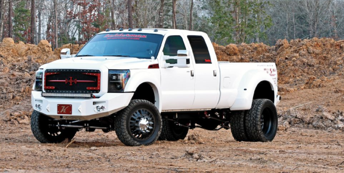 Kelderman - 2011-2014 Ford F-450 Pickup 4X4 4-6″ Rear Air Suspension