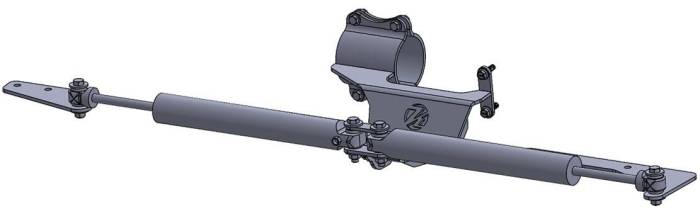 Kelderman - 2013-2018 Ram 4500/5500 4X4 Cab Chassis Dual Steering Stabilizer
