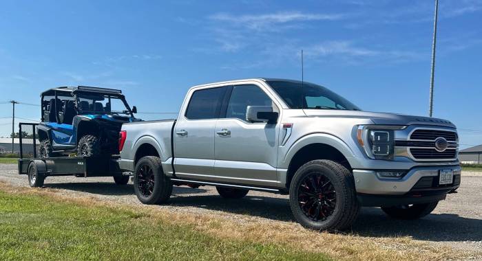Kelderman - 2015+ Ford F-150 4X4 Coilover Front W/ 4-Link Rear Air Suspension