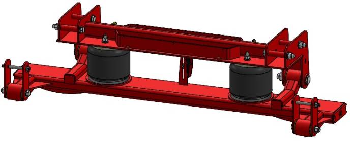 Kelderman - 2015+ Mercedes-Benz/Freightliner Sprinter Van 2500 - SRW - 2-Stage Rear Air Suspension