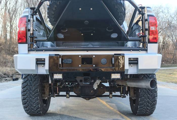 Kelderman - 2015-2019 Chevrolet Silverado 2500/3500HD Alpha Series Rear Bumper