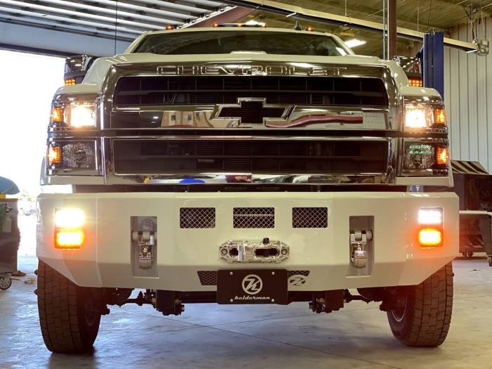 Kelderman - 2019+ Chevrolet Silverado 4500/5500/6500 Alpha Series Front Bumper