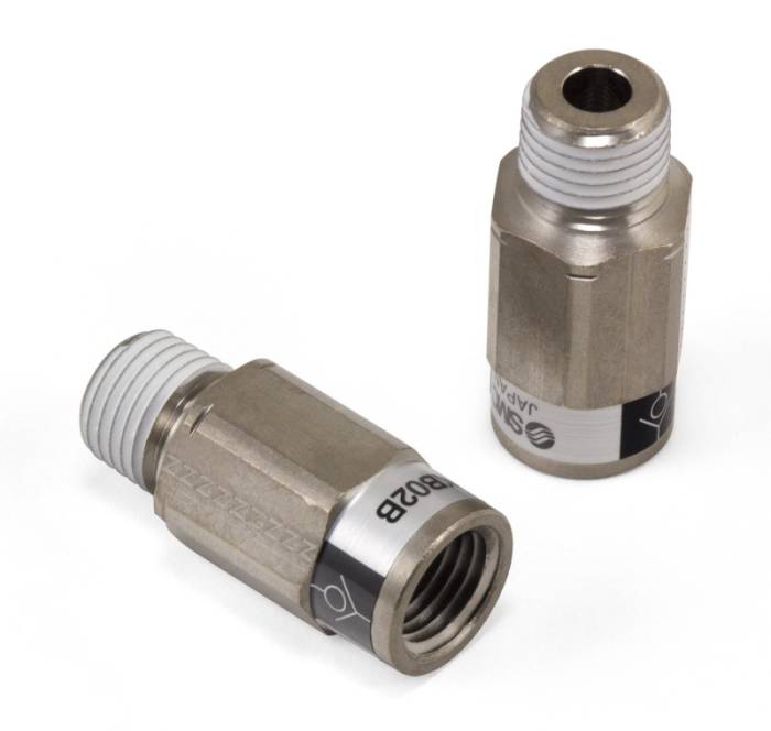 Air Lift - Air Lift Check Valve 1/4in FNPT x 1/4in MNPT - SMC - AKB02B-N02S - 22662