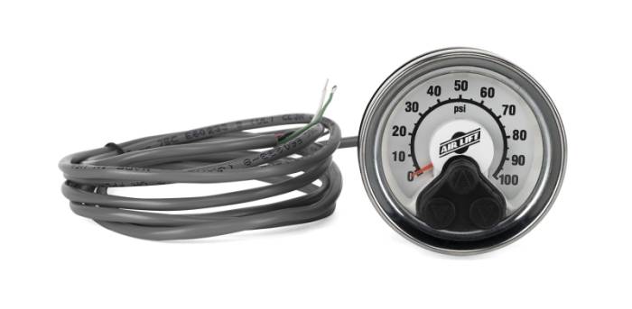 Air Lift - Air Lift Replacement Single Analog Gauge - 25194
