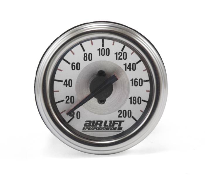 Air Lift - Air Lift Dual Needle Gauge-200 PSI - 26228