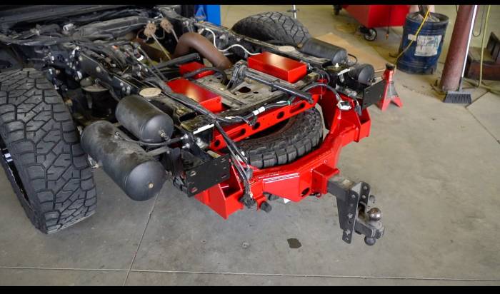 Kelderman - 2023+ Ford F-250/F-350/F-450 Pickup Receiver Hitch (BFH)