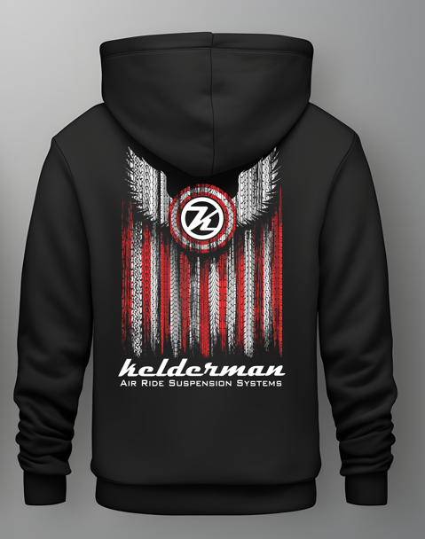 Kelderman - Kelderman Tire Tread Winged Hoodie