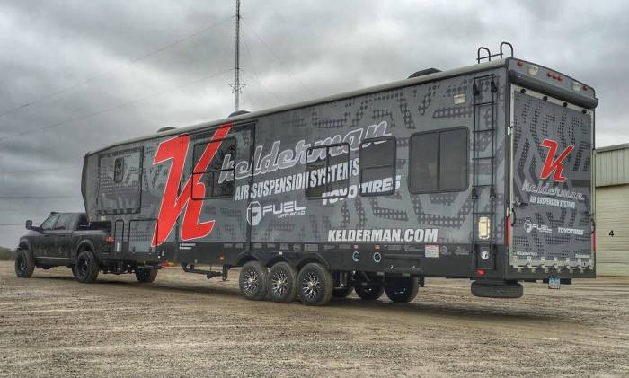 Kelderman - Leaf Spring Axle Trailer Air Suspension