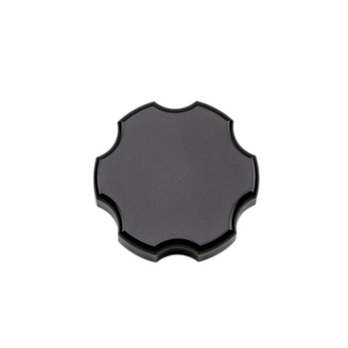 Wehrli Custom Fabrication - Wehrli 1998.5-2026 5.9L and 6.7L Cummins Billet Aluminum Brake Master Cylinder Cap, Black Anodized