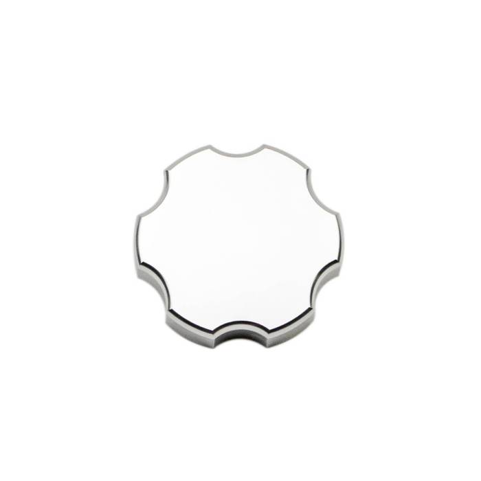 Wehrli Custom Fabrication - Wehrli 1998.5-2026 5.9L and 6.7L Cummins Billet Aluminum Brake Master Cylinder Cap, Clear Anodized