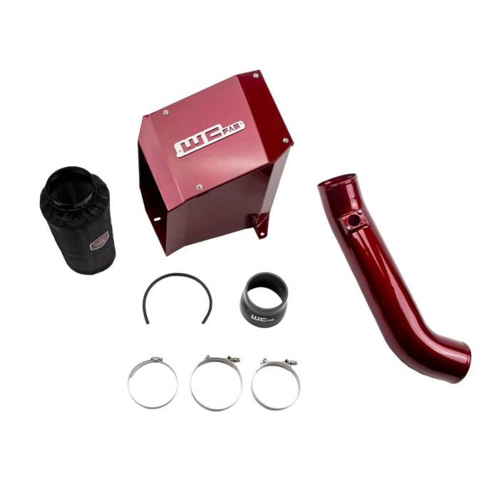 Wehrli Custom Fabrication - Wehrli 2001-2004 LB7 Duramax 4" Cold Air Intake Kit with Air Box