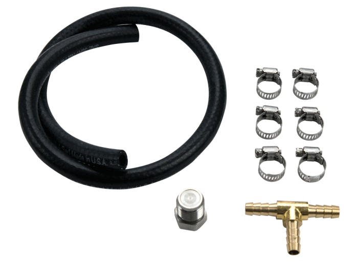 Wehrli Custom Fabrication - Wehrli 2001-2004 LB7 Duramax Fuel Pressure Relief Valve Block Off Kit