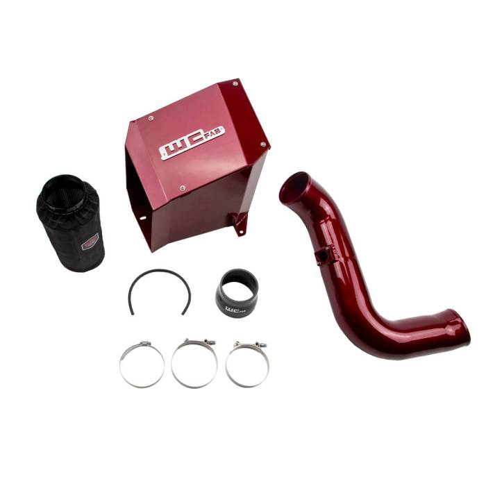 Wehrli Custom Fabrication - Wehrli 2004.5-2005 LLY Duramax 4" Cold Air Intake Kit with Air Box