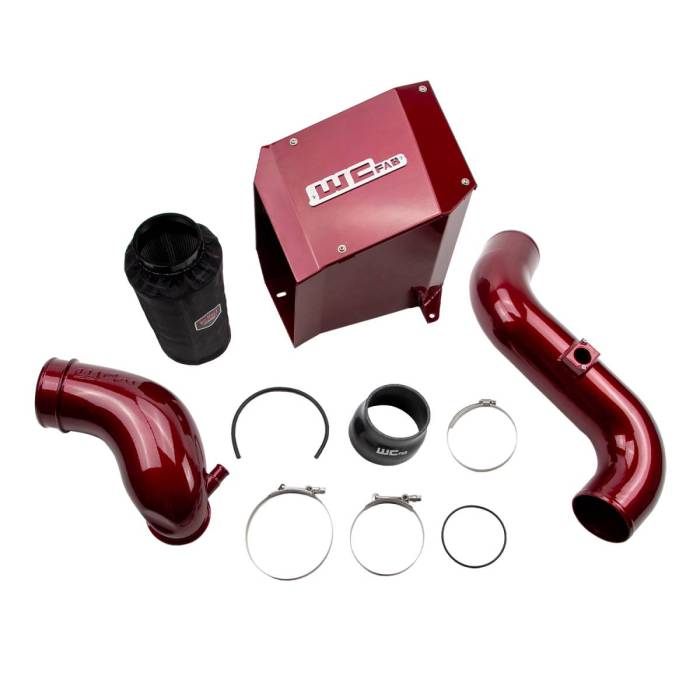 Wehrli Custom Fabrication - Wehrli 2006-2007 LBZ Duramax 4" Intake Kit with Air Box Stage 2