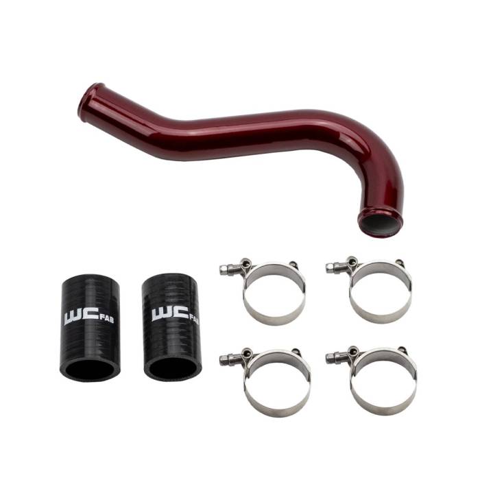 Wehrli Custom Fabrication - Wehrli 2006-2010 LBZ/LMM Duramax Upper Coolant Pipe
