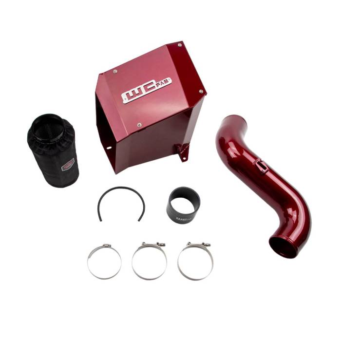 Wehrli Custom Fabrication - Wehrli 2007.5-2010 LMM Duramax 4" Cold Air Intake Kit with Air Box