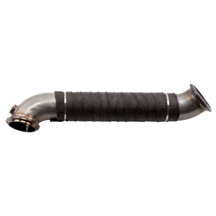 Wehrli Custom Fabrication - Wehrli 2011-2016 LML Duramax 3" Stainless Down Pipe
