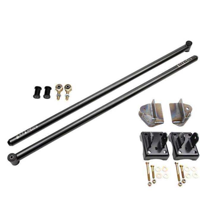 Wehrli Custom Fabrication - Wehrli 2011-2024 6.7L Ford Power Stroke 68" Traction Bar Kit (RCLB/SCSB/SCLB/CCLB)