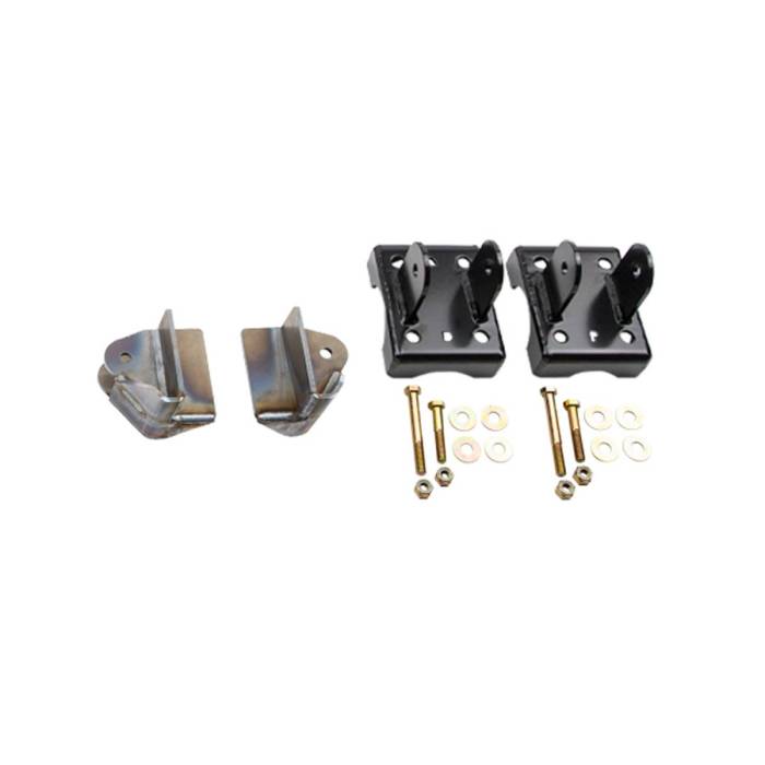 Wehrli Custom Fabrication - Wehrli 2014-2018 Silverado/Sierra 1500 Traction Bar Brackets & Hardware Install Kit