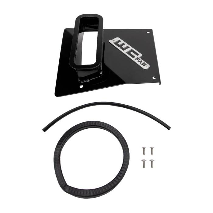 Wehrli Custom Fabrication - Wehrli 2015-2016 LML Duramax Air Intake Kit Ram Air Adapter Lid for L5P Hood Swap