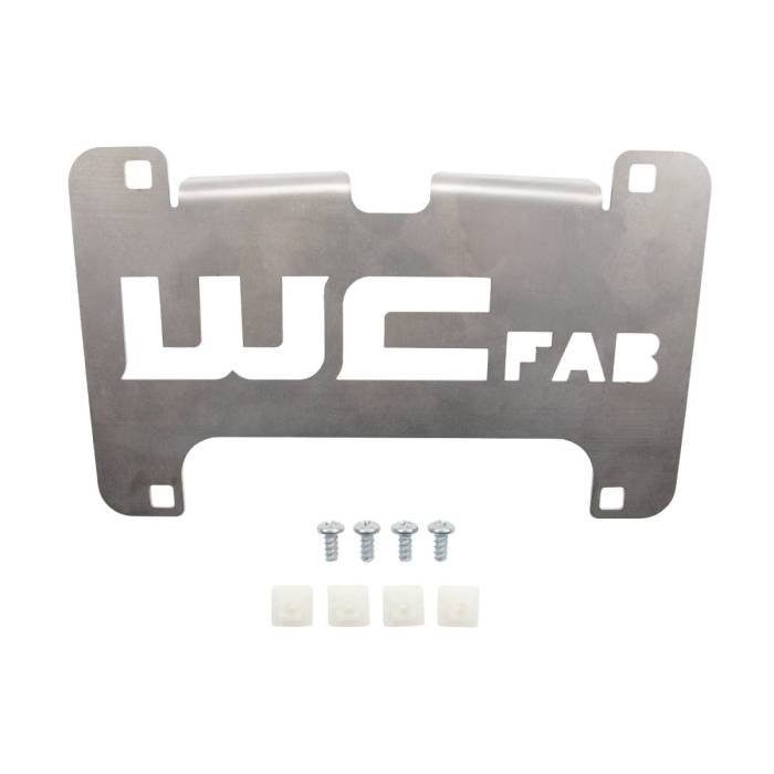 Wehrli Custom Fabrication - Wehrli 2015-2019 Chevrolet Silverado 2500/3500HD Lower Valance Filler Panel Front License Plate Mount