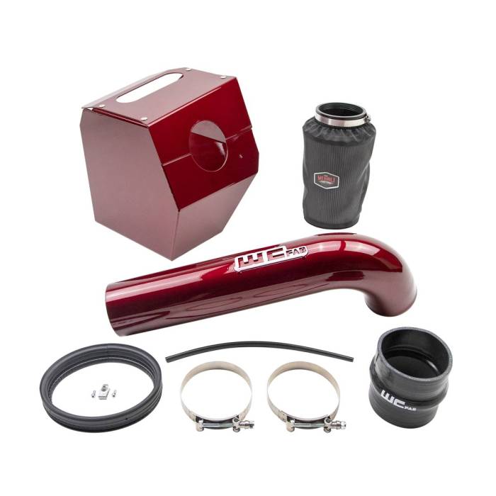 Wehrli Custom Fabrication - Wehrli 2017-2019 L5P Duramax 4" Cold Air Intake Kit with Air Box