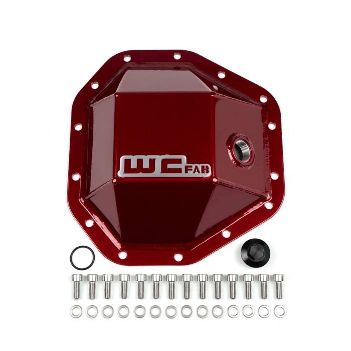 Wehrli Custom Fabrication - Wehrli 2017-2024 Ford F250/F350 DANA M275 14 Bolt Rear Differential Cover