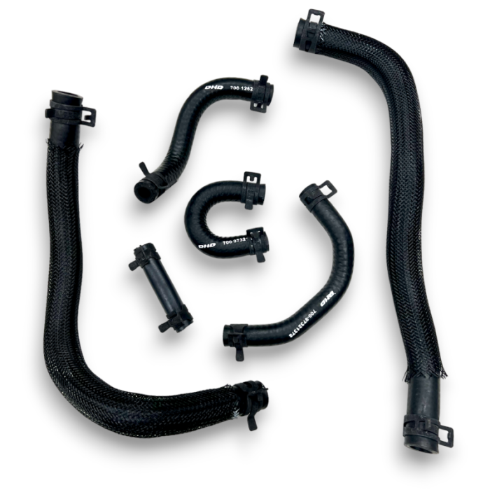 Dirty Hooker Diesel - DHD 700-015AFT LLY Duramax Low Pressure Fuel Line Kit 2004.5-2005 6.6L