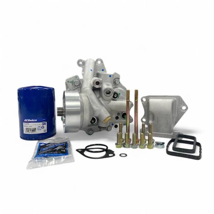 Dirty Hooker Diesel - DHD 800-13252XL High Capacity Duramax Engine Oil Cooler Kit with PF2232 Filter