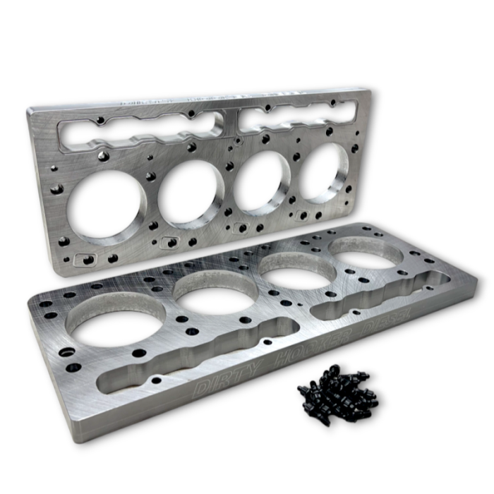 Dirty Hooker Diesel - DHD 800-66DPK Duramax Hot Formed A36 Deck Plate Set 1" 2000HP +