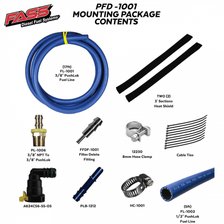 FASS Fuel Systems - FASS FASS PFD1001 Powerstroke Filter Delet