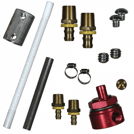 FASS Fuel Systems - FASS FASS STK1003 Diesel Fuel 5/8 In Fuel Module Suction Tube Kit Includes Bulkhead Fi