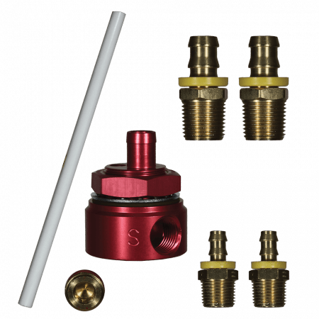 FASS Fuel Systems - FASS FASS Diesel Fuel 5/8 Suction Tube Kit With Bulkhead Fi