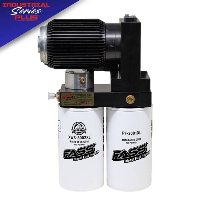 FASS Fuel Systems - FASS Industrial Series Plus, Diesel Fuel System, Class 8, Semi, 250 GPH, UIM