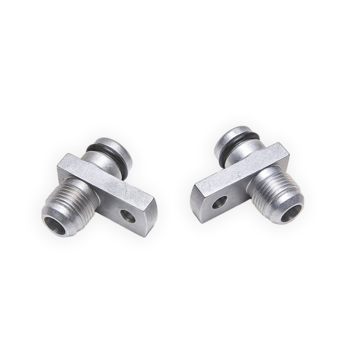 Dirty Hooker Diesel - DHD Duramax PCV Fitting Set (-8AN) 2004.5-2010 - 007-0201