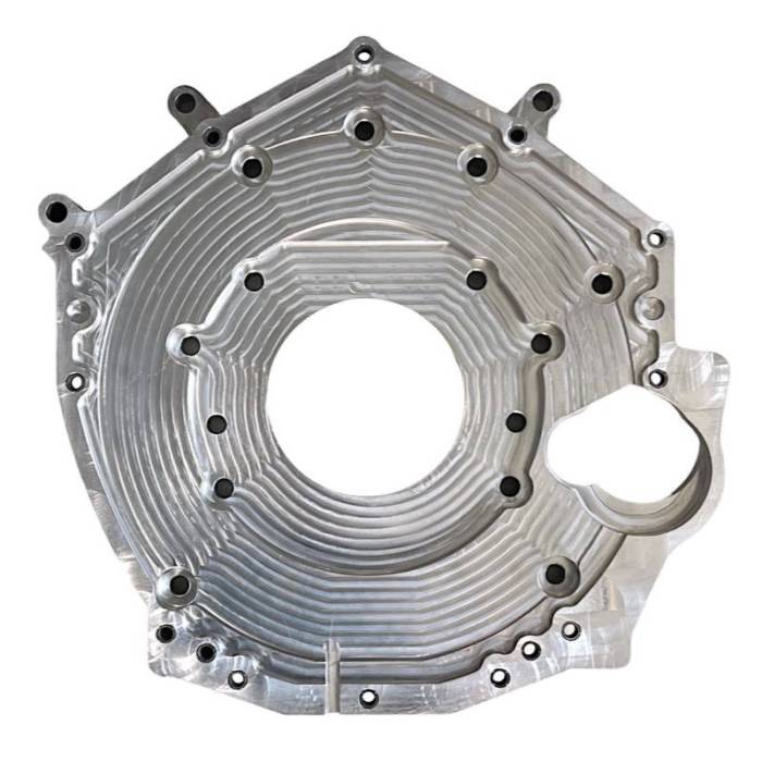Dirty Hooker Diesel - DHD Billet Aluminum Duramax Rear Engine Adapter Plate 2001-2010 - 030-601
