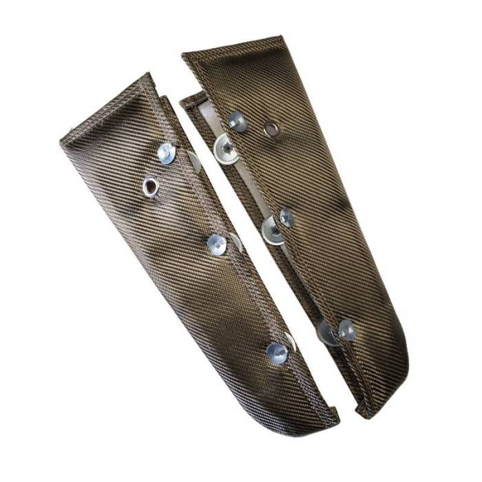 Dirty Hooker Diesel - DHD Double Stitch Titanium High Flow Manifold Heat Blanket Set USA MADE - 300-122