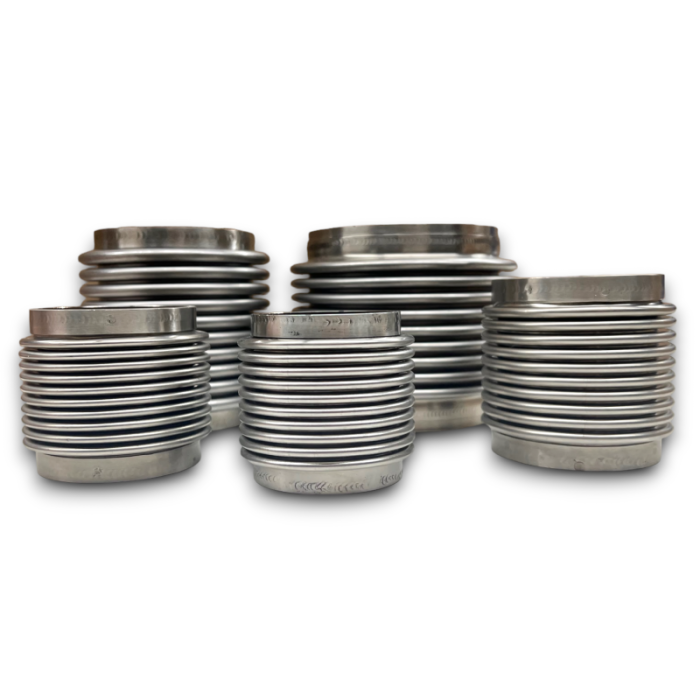 Dirty Hooker Diesel - DHD Stainless Steel Sleeved Exhaust Bellows Flexible Coupler - Select Size - 300-1XX