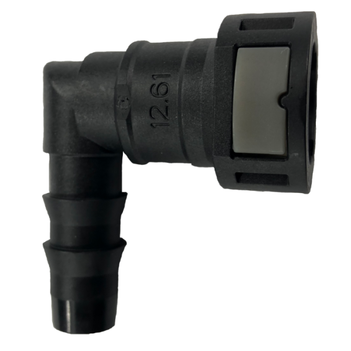 PureFlow AirDog - AirDog 1/2" 90° Quick Connect to 1/2" Hose Barb Fitting - FQC1290