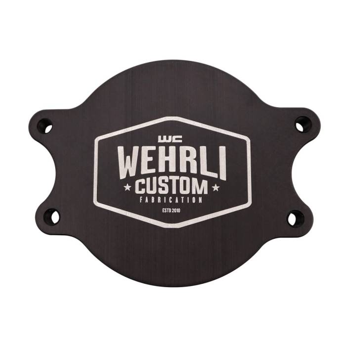 Wehrli Custom Fabrication - WCFab Duramax CP3 Block Off Plate - WCF100024